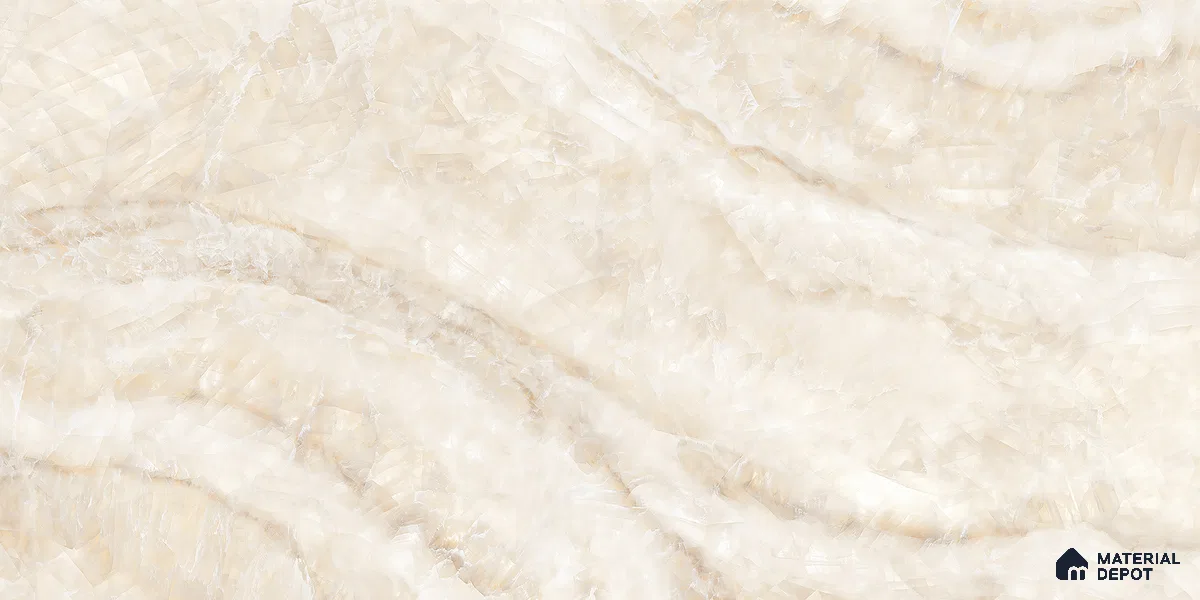 Marble Tile TL 11074 | 4 ft x 2 ft Glossy Finish Vitrified Tile - 9 mm