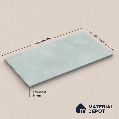 Plain Tile TL 11076 | 4 ft x 2 ft Matte Finish Vitrified Tile - 9 mm
