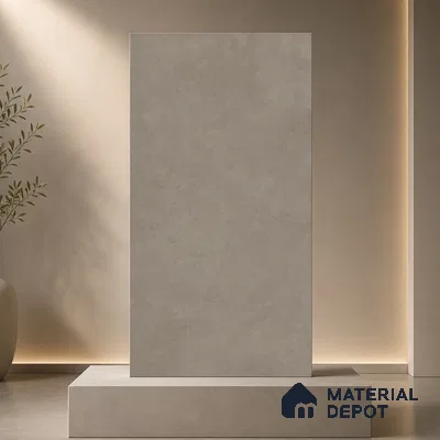 Plain Floor & Wall Tile TL 11078 Umber Forge | 4 ft x 2 ft Matte Finish Vitrified Tile - 9 mm | Suitable For Living Room, Bedroom, Bathroom