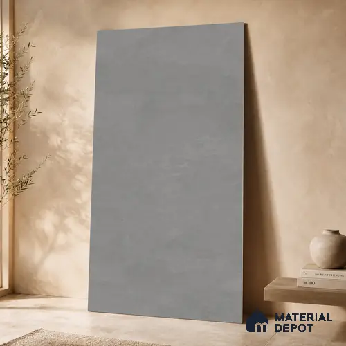 Plain Floor & Wall Tile TL 11080 Urban Slate | 4 ft x 2 ft Matte Finish Vitrified Tile - 9 mm | Suitable For Living Room, Bedroom, Bathroom