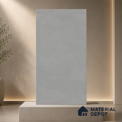 Plain Floor & Wall Tile TL 11080 Urban Slate | 4 ft x 2 ft Matte Finish Vitrified Tile - 9 mm | Suitable For Living Room, Bedroom, Bathroom