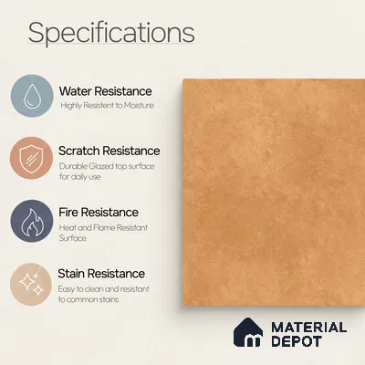 Plain Tile TL 11083 | 4 ft x 2 ft Matte Finish Vitrified Tile - 9 mm