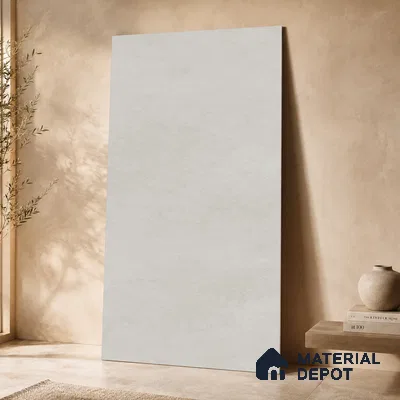 Plain Floor & Wall Tile TL 11084 Alba Veil | 4 ft x 2 ft Matte Finish Vitrified Tile - 9 mm | Suitable For Living Room, Bedroom, Bathroom