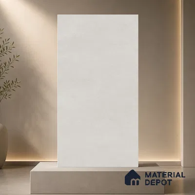 Plain Floor & Wall Tile TL 11084 Alba Veil | 4 ft x 2 ft Matte Finish Vitrified Tile - 9 mm | Suitable For Living Room, Bedroom, Bathroom