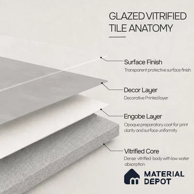 Plain Floor & Wall Tile TL 11085 Argento Cloud | 4 ft x 2 ft Matte Finish Vitrified Tile - 9 mm | Suitable For Living Room, Bedroom, Bathroom
