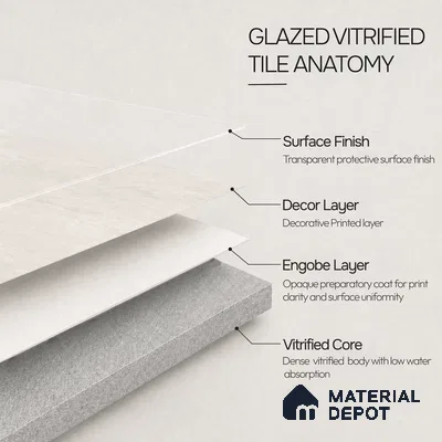 Plain Floor & Wall Tile TL 11088 Alba Cloud | 4 ft x 2 ft Matte Finish Vitrified Tile - 9 mm | Suitable For Living Room, Bedroom, Bathroom