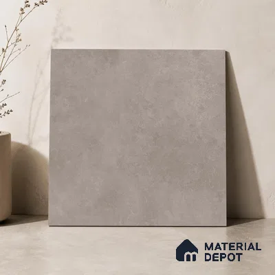 Plain Floor & Wall Tile TL 11094 Umber Cloud | 2 ft x 2 ft Matte Finish Vitrified Tile - 9 mm | Suitable For Living Room, Bedroom, Bathroom