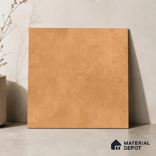 Plain Floor & Wall Tile TL 11096 Sahara Clay | 2 ft x 2 ft Matte Finish Vitrified Tile - 9 mm | Suitable For Living Room, Bedroom, Bathroom