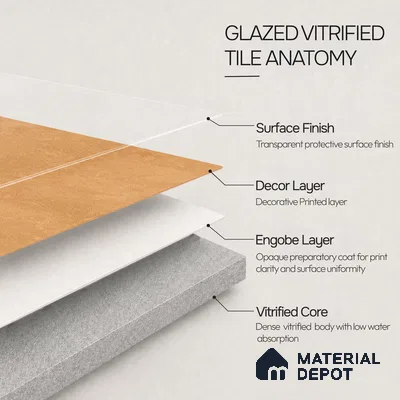 Plain Floor & Wall Tile TL 11096 Sahara Clay | 2 ft x 2 ft Matte Finish Vitrified Tile - 9 mm | Suitable For Living Room, Bedroom, Bathroom