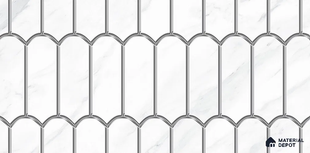Subway Look Wall Tile TL 11354 C 204 Highlighter 2 ft x 1 ft Glossy Finish Ceramic Tile - 9 mm