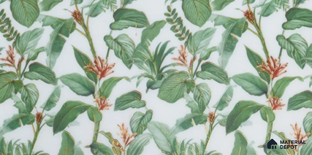 Tropical Look Wall Tile TL 11386 5015 2 ft x 1 ft Glossy Finish Porcelain Tile - 9 mm