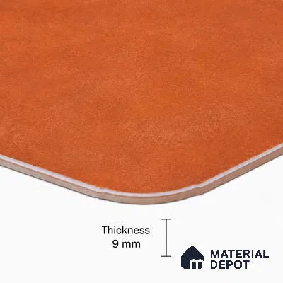 Rust Amber Cement Look Floor & Wall Octagon Tile TL 11427 G 20 inch x 20 inch Matte Finish Porcelain Tile - 9 mm | Suitable For Balcony, Kitchen, Dining Area, Bedroom