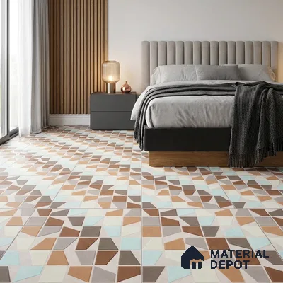 Highlighter Tile TL 11428 | 4 ft x 2 ft Punch Matte Finish Vitrified Tile - 9 mm