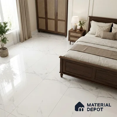 Marble Wall & Floor Tile TL 11429 4 ft x 2 ft Glossy Finish Vitrified Tile - 9 mm | Suitable For Living Room, Bedroom, Dining