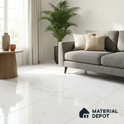 Marble Wall & Floor Tile TL 11429 4 ft x 2 ft Glossy Finish Vitrified Tile - 9 mm | Suitable For Living Room, Bedroom, Dining