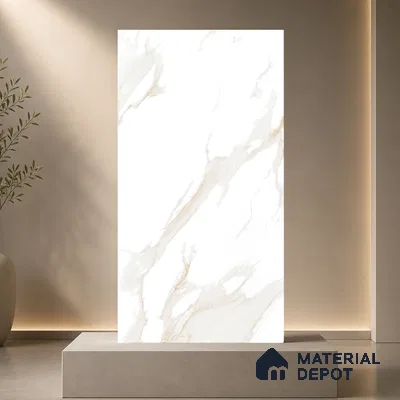 Marble Tile TL 11434 | 4 ft x 2 ft Glossy Finish Vitrified Tile - 9 mm