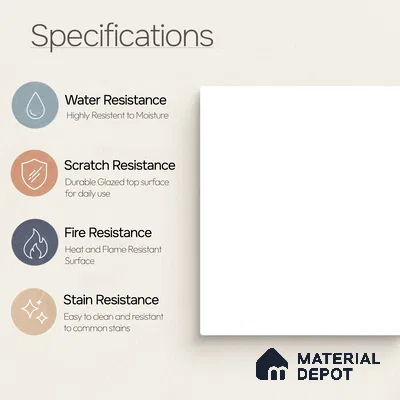Marble Tile TL 11435 | 4 ft x 2 ft Glossy Finish Vitrified Tile - 9 mm