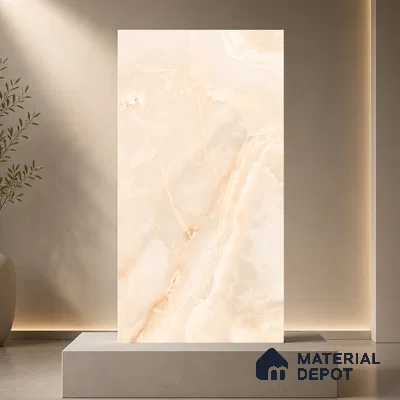 Marble Tile TL 11438 | 4 ft x 2 ft Glossy Finish Vitrified Tile - 9 mm