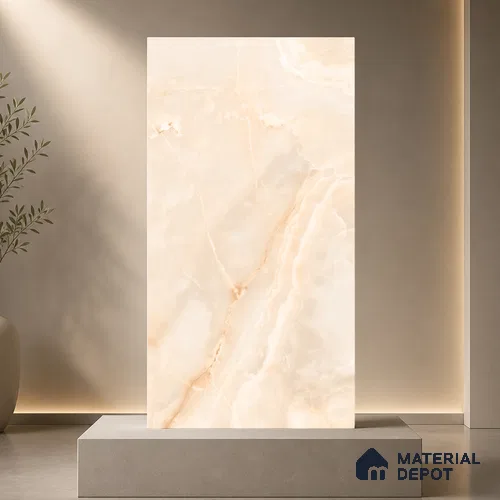 Marble Tile TL 11438 | 4 ft x 2 ft Glossy Finish Vitrified Tile - 9 mm