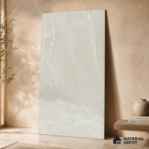 Marble Tile TL 11440 | 4 ft x 2 ft Glossy Finish Vitrified Tile - 9 mm