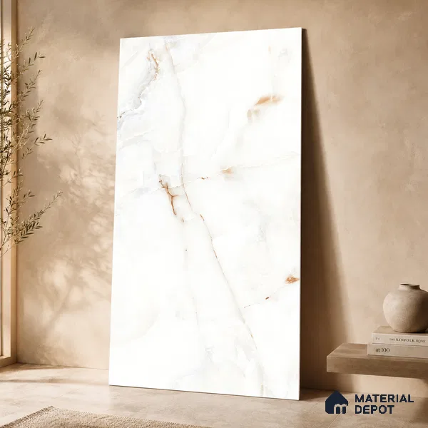 Marble Tile TL 11445 | 4 ft x 2 ft Glossy Finish Vitrified Tile - 9 mm