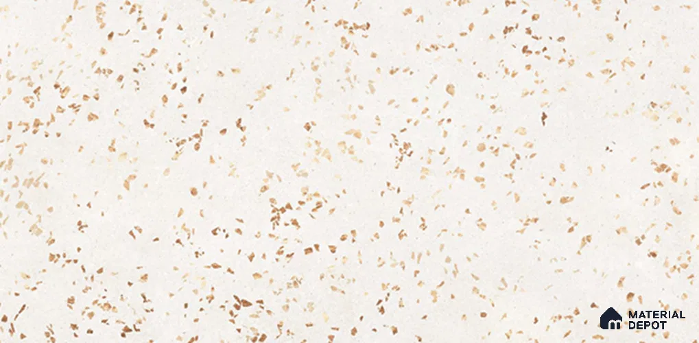 Terrazzo Look Floor & Wall Tile TL 11446 B Allure Crema 4 ft x 2 ft Vitrified Matte Finish - 9 mm  | Suitable for Living Room, Bedroom & Dining