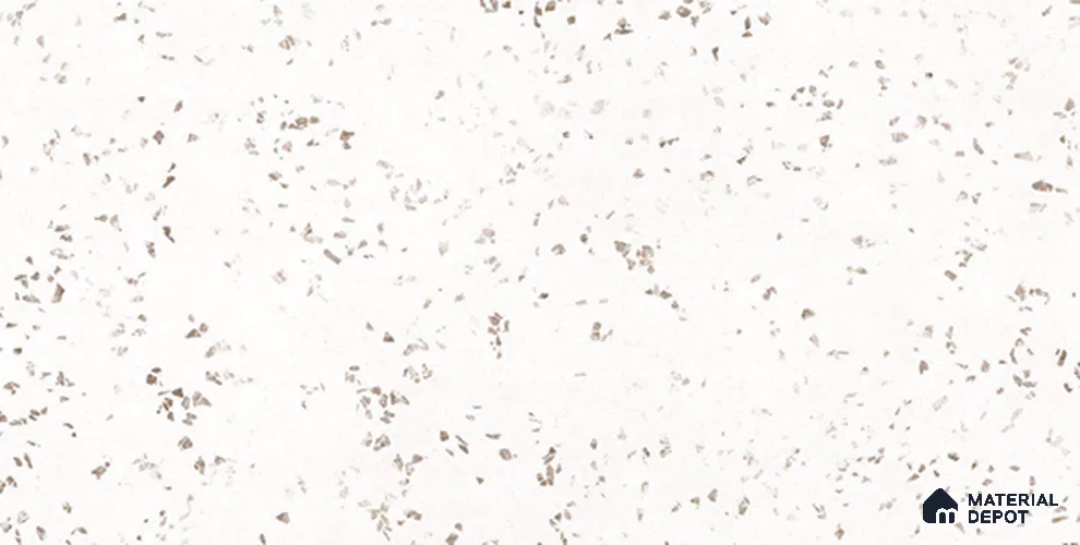 Terrazzo Look Floor & Wall Tile TL 11446 Allure Bianco 4 ft x 2 ft Vitrified Matte Finish - 9 mm  | Suitable for Living Room, Bedroom & Dining