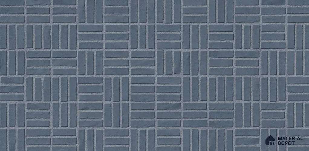 Punch Look Wall Tile TL 11452 Inspire Blue 2 ft x 1 ft Ceramic Matte Finish - 8 mm | Suitable for Bathroom & Kitchen
