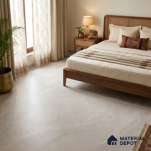 Armani Marble Wall & Floor Tile TL 11475 B Grey 6 ft x 4 ft Matte Finish Vitrified Tile - 9 mm | 4 Random Designs | Suitable For Living Room, Bedroom, Dining Area