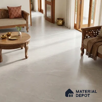 Armani Marble Wall & Floor Tile TL 11475 B Grey 6 ft x 4 ft Matte Finish Vitrified Tile - 9 mm | 4 Random Designs | Suitable For Living Room, Bedroom, Dining Area