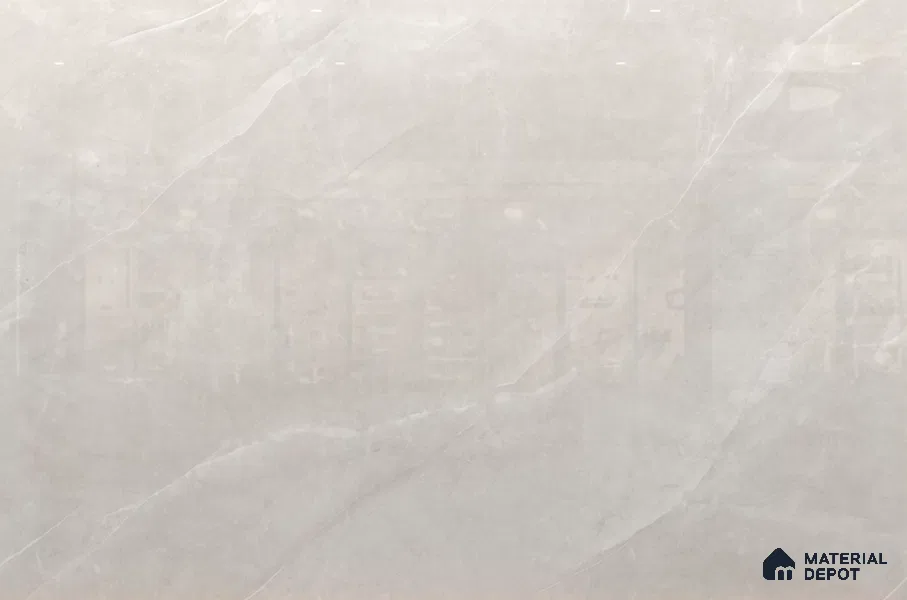Large Format Marble Floor & Wall Tile TL 11475 Neo Armani Bianco 6 ft x 4 ft Vitrified Glossy Finish - 9 mm | 4 Random Design | Suitable for Living Room, Bedroom, Dining & Office | Adhesive and Spacers Must be Used During Installation