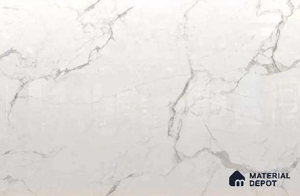 Large Format Marble Floor & Wall Tile TL 11482 Riseonic 6 ft x 4 ft Vitrified Glossy Finish - 9 mm | 4 Random Design | Suitable for Living Room, Bedroom, Dining & Office | Adhesive and Spacers Must be Used During Installation