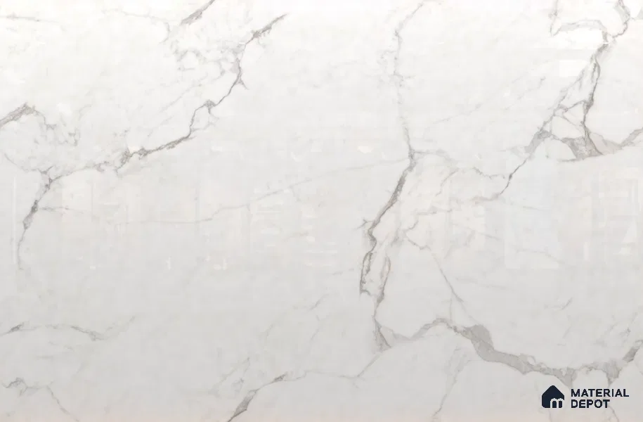 Large Format Marble Floor & Wall Tile TL 11482 Riseonic 6 ft x 4 ft Vitrified Glossy Finish - 9 mm | 4 Random Design | Suitable for Living Room, Bedroom, Dining & Office | Adhesive and Spacers Must be Used During Installation