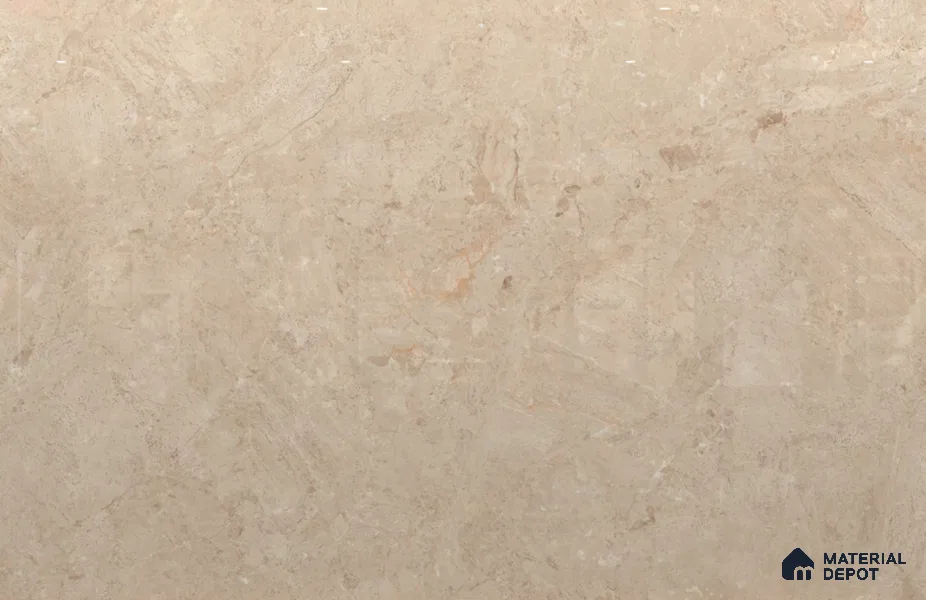 Large Format Marble Floor & Wall Tile TL 11489 B Cratic Beige 6 ft x 4 ft Vitrified Glossy Finish - 9 mm | 4 Random Design | Suitable for Living Room, Bedroom, Dining & Office | Adhesive and Spacers Must be Used During Installation
