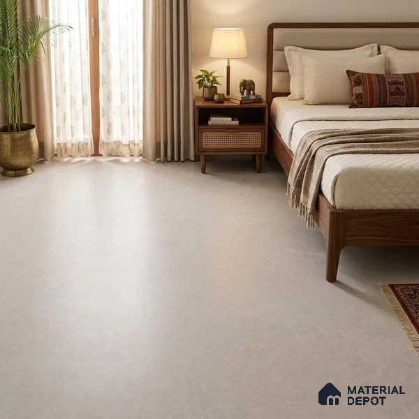 Marble Wall & Floor Tile TL 11505 D Beige 6 ft x 4 ft Rustic Finish Vitrified Tile - 9 mm | 4 Random Designs | Suitable For Living Room, Bedroom, Dining Area