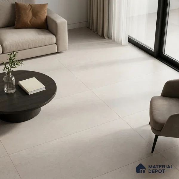 Marble Wall & Floor Tile TL 11505 D Beige 6 ft x 4 ft Rustic Finish Vitrified Tile - 9 mm | 4 Random Designs | Suitable For Living Room, Bedroom, Dining Area