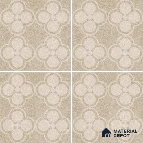 Subway Floor & Wall Tile TL 11518 Picasso Lichen Decor 1 8 inc x 8 inc Anti Skid Vitrified Whitebody Digimatt Finish - 8.5 mm | Suitable for Kitchen & Bathroom | Minimum 3 mm Spacer is Mandatory