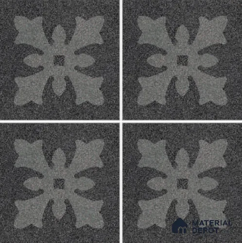 Subway Floor & Wall Tile TL 11518 C Picasso Nero Decor 3 8 inc x 8 inc Anti Skid Vitrified Whitebody Digimatt Finish - 8.5 mm | Suitable for Kitchen & Bathroom | Minimum 3 mm Spacer is Mandatory