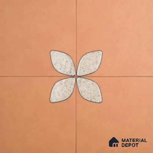 Subway Floor & Wall Tile TL 11519 Fossil 8 inc x 8 inc Anti Skid Vitrified Whitebody Digimatt Finish - 8.5 mm | Suitable for Kitchen & Bathroom | Minimum 3 mm Spacer is Mandatory
