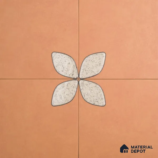 Subway Floor & Wall Tile TL 11519 Fossil 8 inc x 8 inc Anti Skid Vitrified Whitebody Digimatt Finish - 8.5 mm | Suitable for Kitchen & Bathroom | Minimum 3 mm Spacer is Mandatory