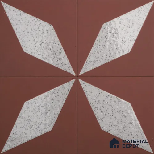 Subway Floor & Wall Tile TL 11524 Sedona 8 inc x 8 inc Anti Skid Vitrified Whitebody Digimatt Finish - 8.5 mm | Suitable for Kitchen & Bathroom | Minimum 3 mm Spacer is Mandatory