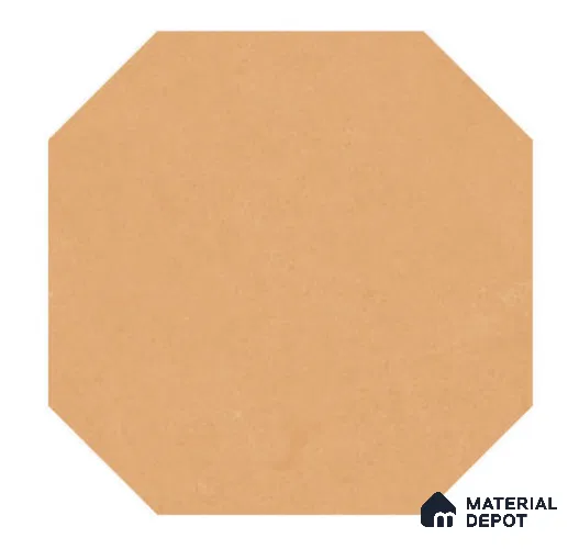Subway Floor & Wall Tile TL 11526 C Retro Gold 8 inc x 8 inc Anti Skid Vitrified Whitebody Digimatt Finish - 8.5 mm | Suitable for Kitchen & Bathroom | Minimum 3 mm Spacer is Mandatory