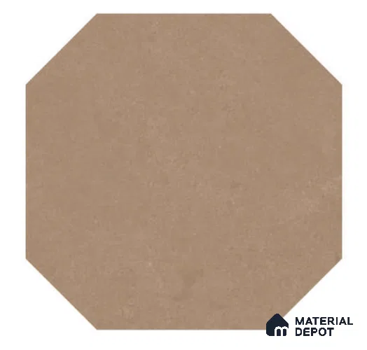 Subway Floor & Wall Tile TL 11526 D Retro Khakhі 8 inc x 8 inc Anti Skid Vitrified Whitebody Digimatt Finish - 8.5 mm | Suitable for Kitchen & Bathroom | Minimum 3 mm Spacer is Mandatory