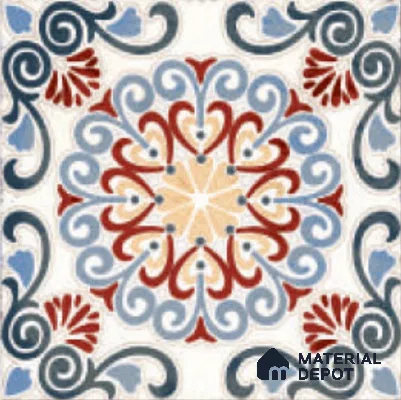 Subway Floor & Wall Tile TL 11526 I Таko З 2 inc x 2 inc Anti Skid Vitrified Whitebody Digimatt Finish - 8.5 mm | Suitable for Kitchen & Bathroom | Minimum 3 mm Spacer is Mandatory