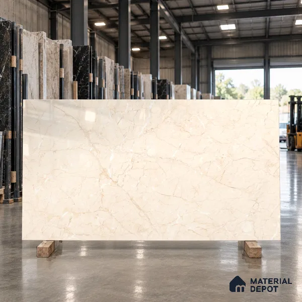 TL 11546 Montana Dune Endless 6 ft x 4 ft Glossy Vitrified Tile - 15 mm | Adhesive and Spacers Must be Used During Installation