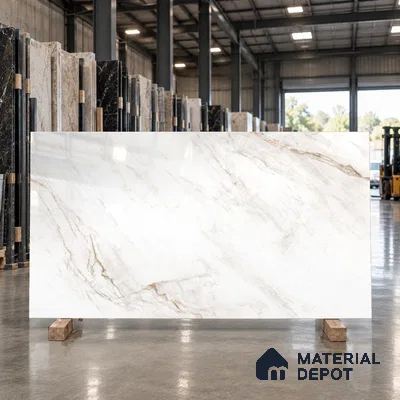 TL 11567 Endless Michel Angelo 6 ft x 4 ft Glossy Vitrified Tile - 10 mm | Adhesive and Spacers Must be Used During Installation
