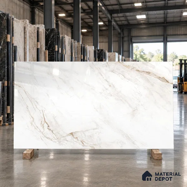 TL 11567 Endless Michel Angelo 6 ft x 4 ft Glossy Vitrified Tile - 10 mm | Adhesive and Spacers Must be Used During Installation
