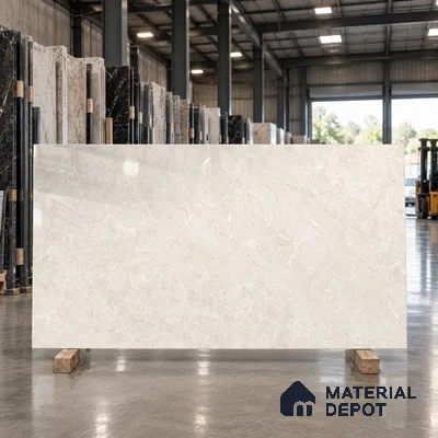 TL 11568 Perlato Royal 6 ft x 4 ft Glossy Vitrified Tile - 10 mm | Adhesive and Spacers Must be Used During Installation