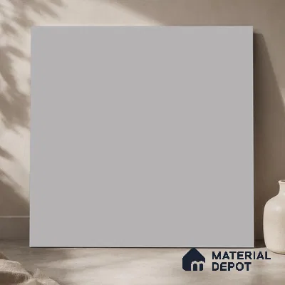 Plain Wall & Floor Tile TL 11639 Pale Fjord | 2 ft x 2 ft Matte Finish Full Body Vitrified Tile - 9 mm | Suitable For Bathroom, Balcony, Courtyard
