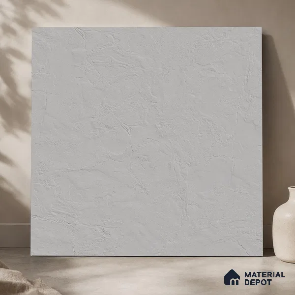 Plain Wall & Floor Tile TL 11639 B Frosted Quarry | 2 ft x 2 ft Punch Matte Finish Full Body Vitrified Tile - 9 mm | Suitable For Bathroom, Balcony, Courtyard